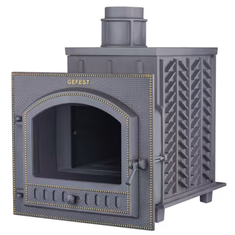 Дровяная печь Гефест ЗК 40 (П)