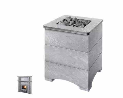 Дровяная печь 27 кВт Туликиви Classic, 990мм, портал Р4