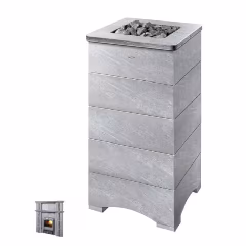 Дровяная печь 37 кВт Туликиви Classic, 1590мм, портал Р4