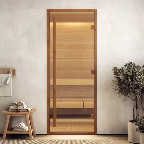 Дверь для хамам Doorwood АРТ Wood 13