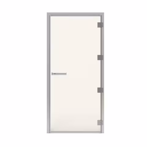 Дверь для хаммам TyloHelo 60G NEW 10х19 (прозрачное стекло, петли справа)