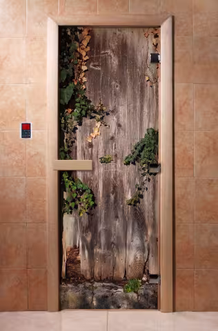 Дверь для бани и сауны Doorwood с фотопечатью A030 800х2000 мм