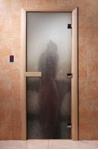 Дверь для бани и сауны Doorwood с фотопечатью A012 800х2000 мм