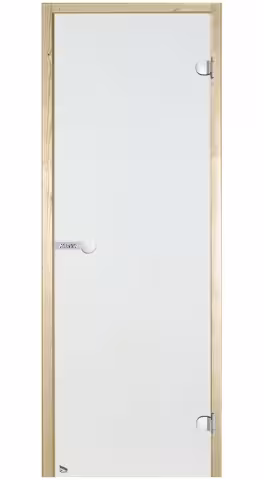 Дверь стеклянная Harvia STG 900х1900 (прозрачный, ольха)