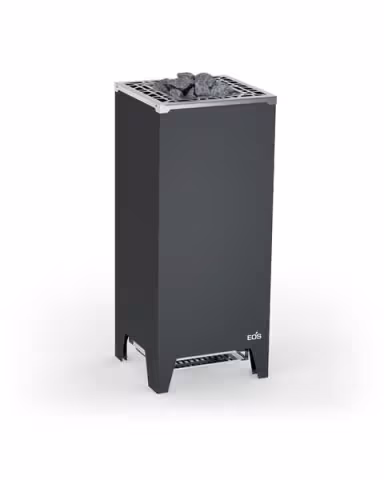 Электрическая печь EOS Cubo 2+ 10кВт Anthracite (тип верхней решетки Structure Stainless Steel)