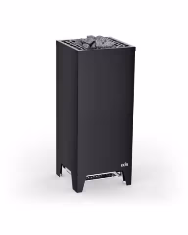 Электрическая печь EOS Cubo 2+ 7,5кВт Black (тип верхней решетки Structure Black)