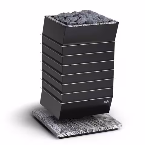 Электрическая печь EOS Vision Stone Silver Wave 9кВт