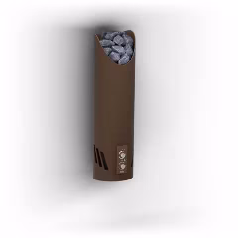 Электрическая печь EOS Pipe Control 3,5кВт Красно-коричневый 949010
