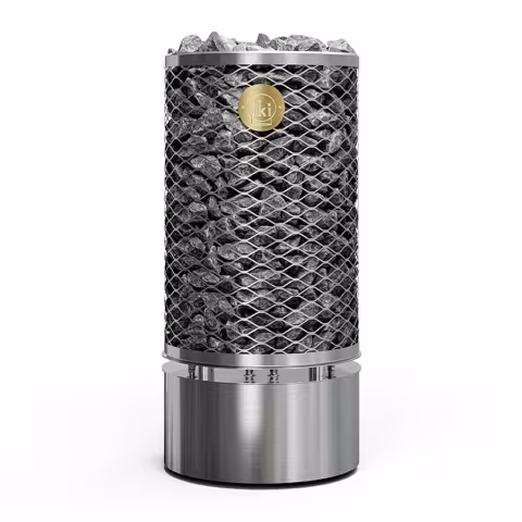 Электрическая печь IKI Pillar Pro 18 (9 + 9) кВт (18-28 м³, 170 кг камней)