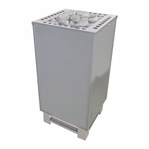 Печь для сауны LANG серия KUBO-inox K38i 7,5 кВт (нержавеющая сталь)