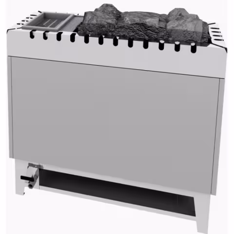 Печь для сауны LANG VAPOTHERM серия VG70 18 кВт + 3 кВт (нержавеющая сталь) + АВТОДОЛИВ