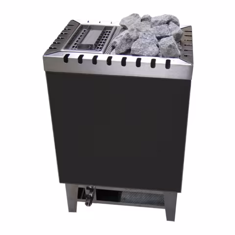 Печь для сауны LANG VAPOTHERM серия V503 7,5 кВт + 3 кВт (нержавеющая сталь)