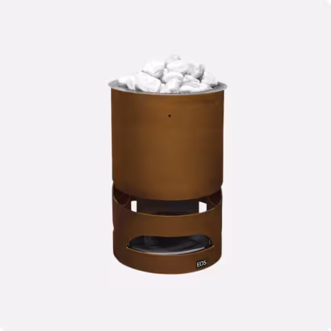 Электрическая печь EOS Zeus SL 10кВт Rust Marbel (Brown)