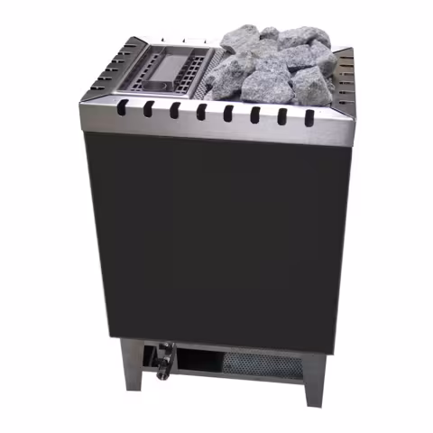 Электрическая печь с парогенератором Lang VAPO-therm V 503 9 кВт, парогенератор 3 кВт Антрацит
