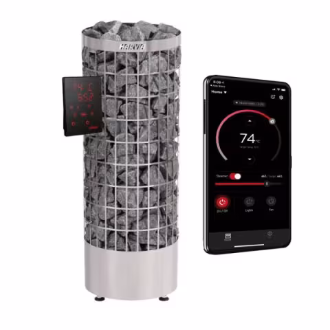 Электрическая печь Harvia Cilindro PC70XW WiFi Steel