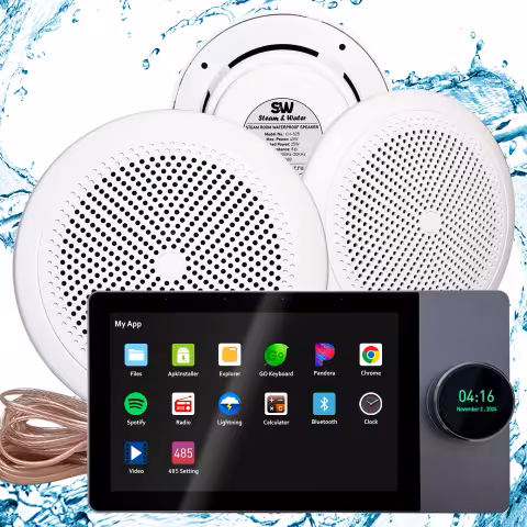 Комплект влагостойкой акустики SteamWater SMART HOME MUSIC - CH525 3