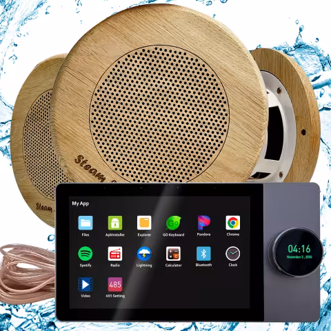 Комплект влагостойкой акустики SteamWater SMART HOME MUSIC - Sauna Round 3