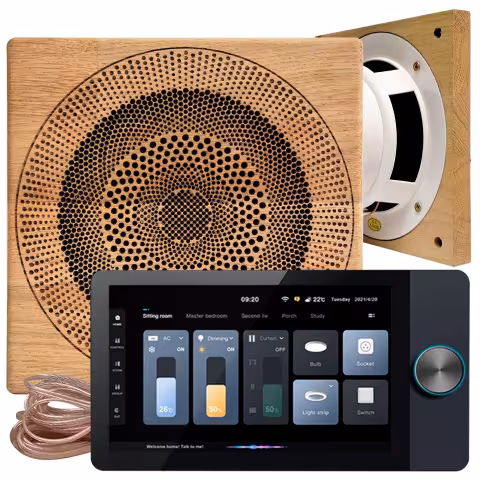 Комплект влагостойкой акустики Steam&Water SMART HOME MUSIC 2.0 - SAUNA Square 2 динамика