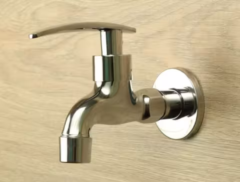 Хромированный кран Керамия SM-42 для бани и хамама