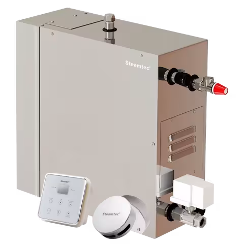 Парогенератор для хамама и турецкой бани Steamtec TOLO-150-KEY, 15 кВт (ВЛАГОСТОЙКИЙ модуль управления)