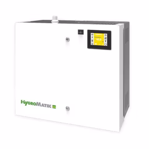Парогенератор HygroMatik FlexLine FLE10-TSPA + расширительная плата, Super Flush, температурный датчик TF104