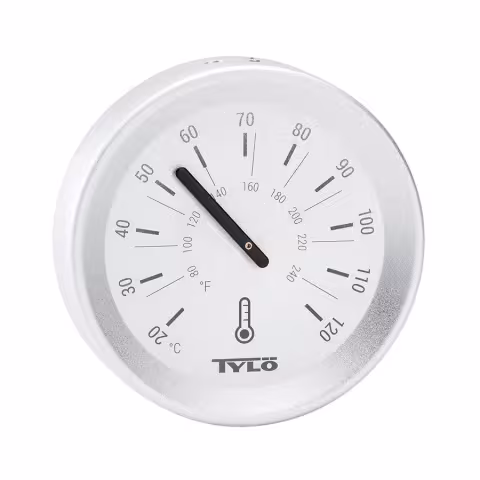 Аксессуары Tylo Термометр Brilliant Silver + Гигрометр Brilliant Silver*