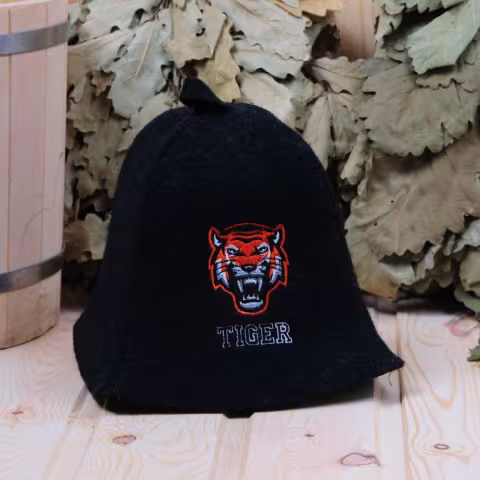 Шапка "TIGER" для бани