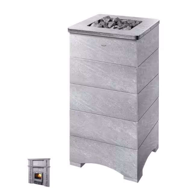 Дровяная печь 37 кВт Туликиви Classic, 1590мм, портал Р4