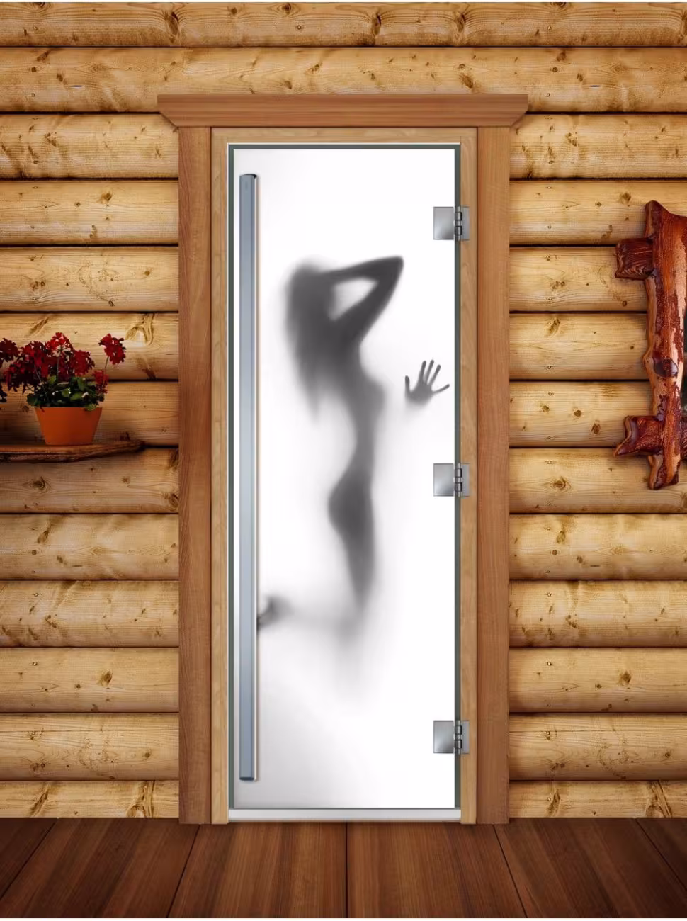 Дверь для бани и сауны Doorwood Престиж Фотопечать А070 700х1900 мм