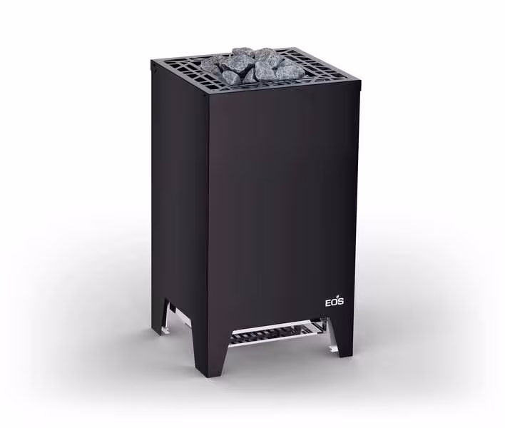 Электрическая печь EOS Cubo 2 9кВт Black (тип верхней решетки Structure Black)