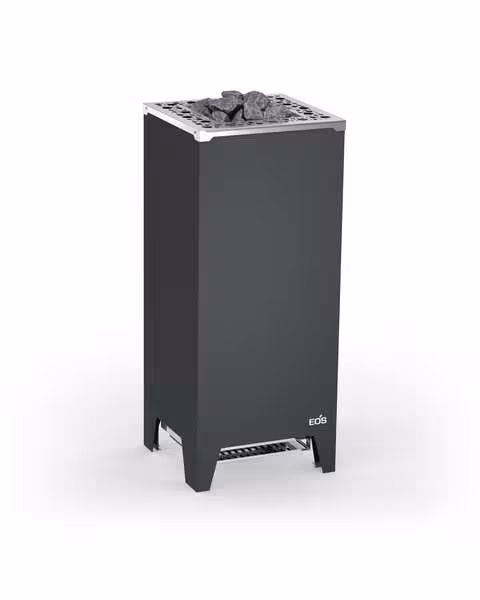 Электрическая печь EOS Cubo 2+ 9кВт Anthracite (тип верхней решетки Round Holes Stainless Steel)