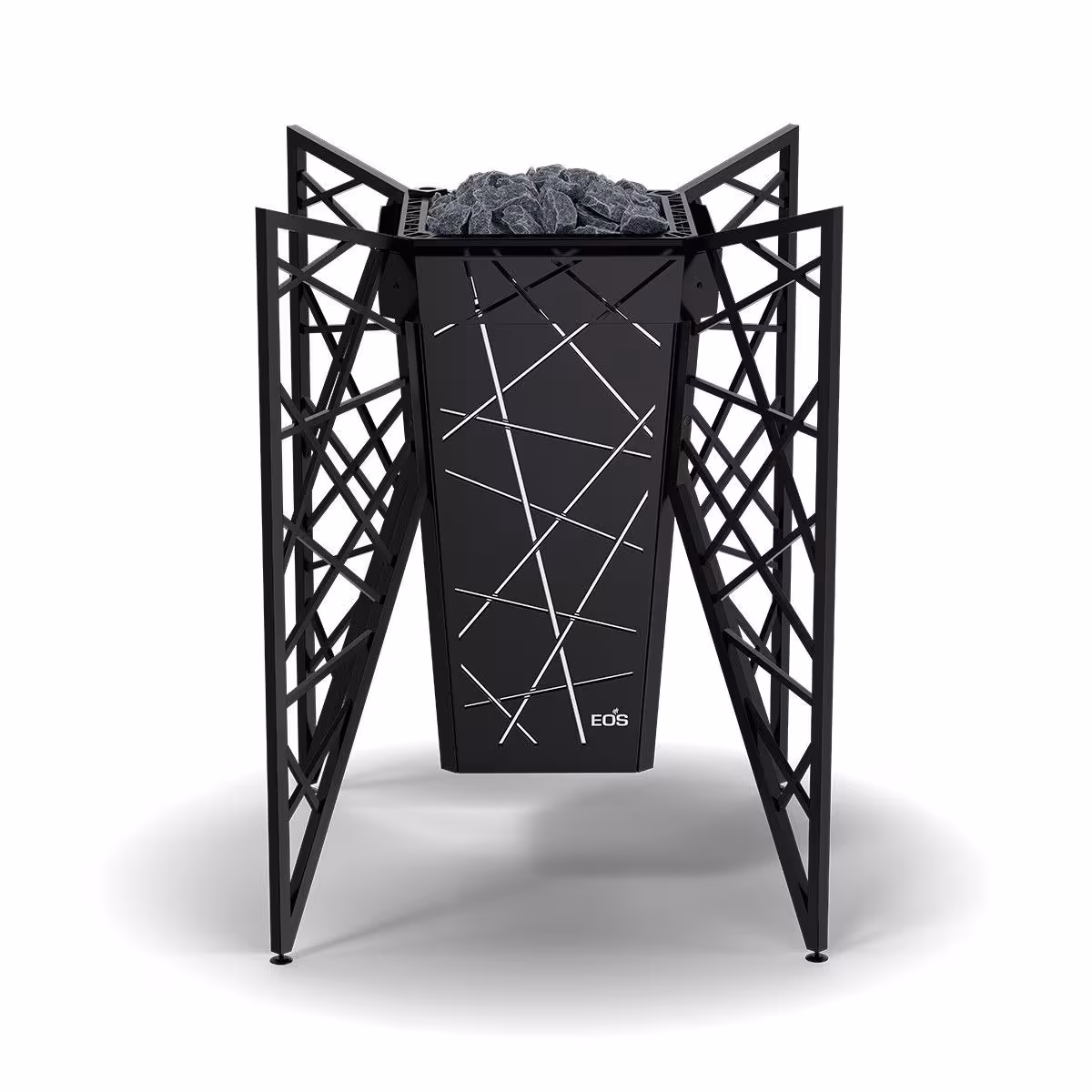 Электрическая печь EOS Structure 8кВт Anthracite