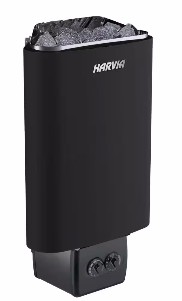 Электрическая печь Harvia Delta HD364M D36 black со встроенным пультом