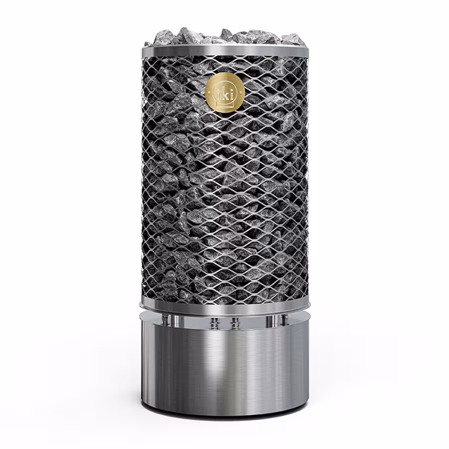 Электрическая печь IKI Pillar Pro 18 (9 + 9) кВт (18-28 м³, 170 кг камней)