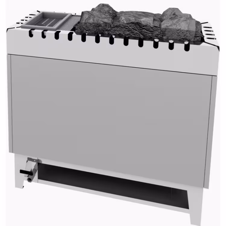 Печь для сауны LANG VAPOTHERM серия VG70 18 кВт + 3 кВт (нержавеющая сталь) + АВТОДОЛИВ