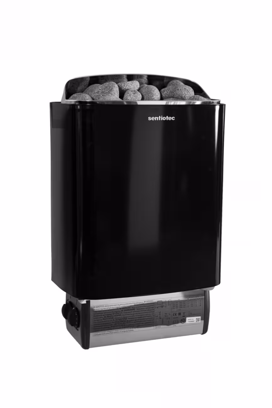 Электрическая печь Sentiotec 100 series, black, 6 кВт
