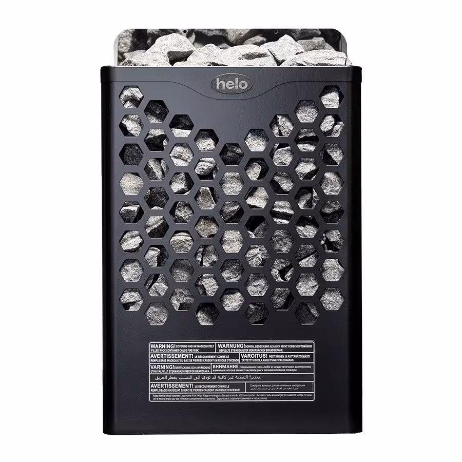 Электрическая печь Helo Hanko 80 STJ (8 кВт, цвет черный)