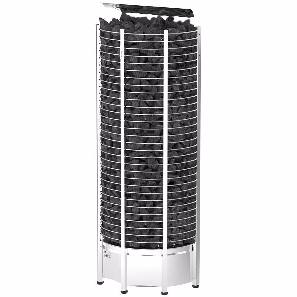 Электрическая печь Sawo Tower TH6-120NS-WL-P (12 кВт, пристенная), выносной пульт (пульт и блок мощности покупается отдельно)