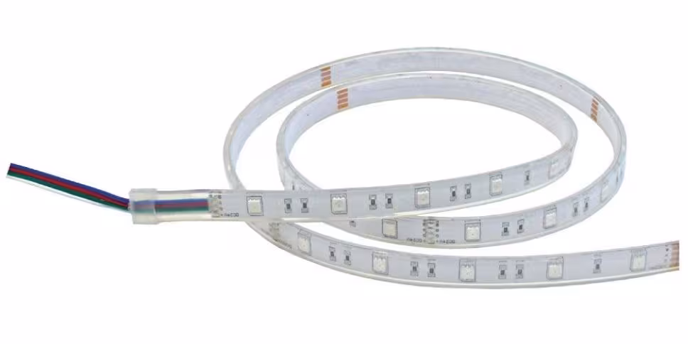 Светодиодная лента для хаммама Arlight RGB IP 68 12V (холодный белый) 5 метров