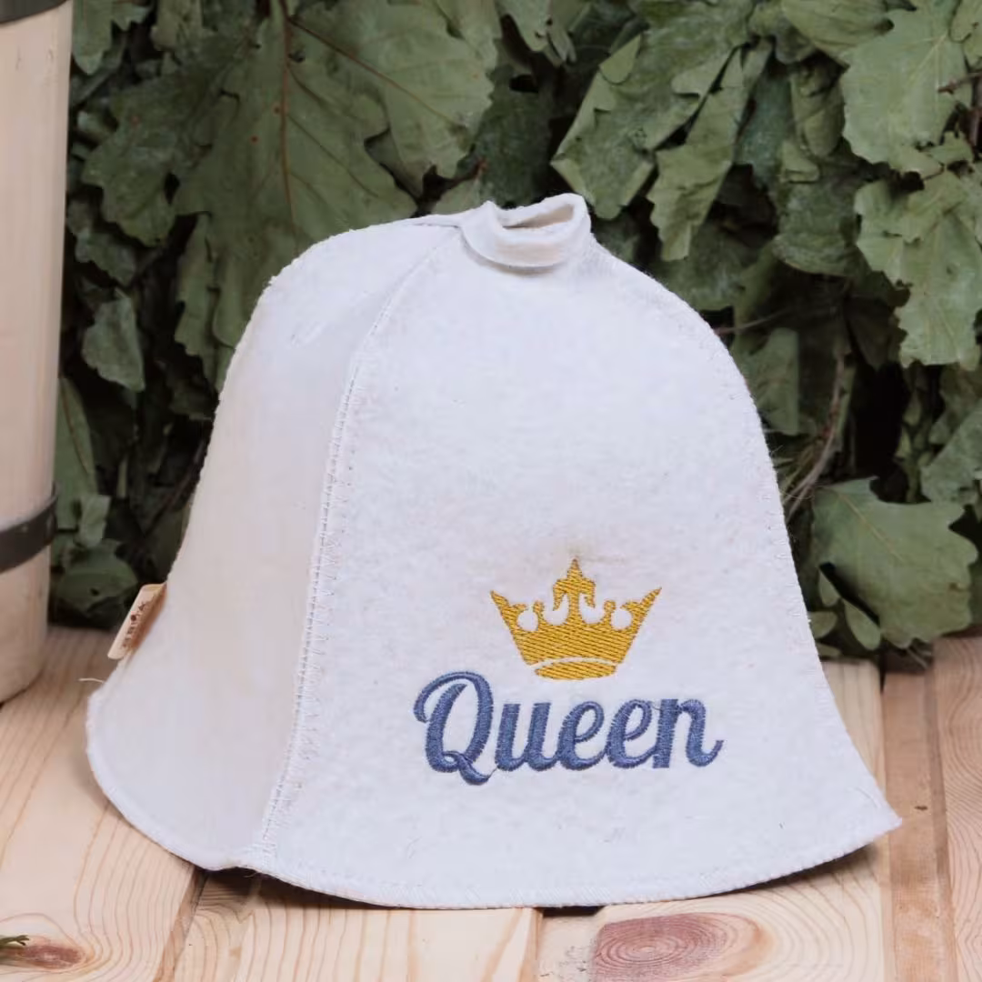 Шапка "Queen" для бани