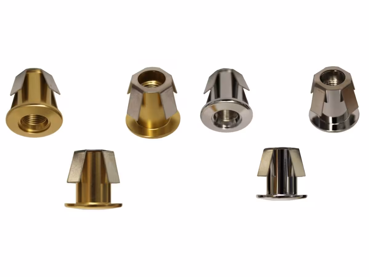 Cariitti 1540048 - Монтажная втулка Cariitti CR01 M5 золото, шт