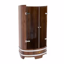 Душевая кабина BentWood лиственница морёная премиум 950х1200х2000 мм
