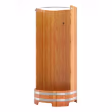 Душевая кабина BentWood с держателем для шторки