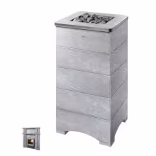 Дровяная печь 37 кВт Туликиви Classic, 1590мм, портал Р4