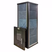Дровяная печь Klover RT 35-RV (талькомагнезит 40мм)