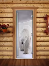 Дверь для бани и сауны Doorwood Престиж Фотопечать А062