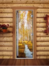 Дверь для бани и сауны Doorwood Престиж Фотопечать А082 800х2000 мм