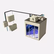 Концепт снежной комнаты MSK Snow Room V2 для СПА