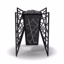 Электрическая печь EOS Structure 12кВт Anthracite