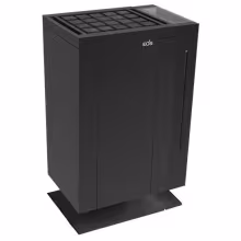 Электрическая печь EOS Mythos Black Vapor S 45  12,5 (2 квт правый)